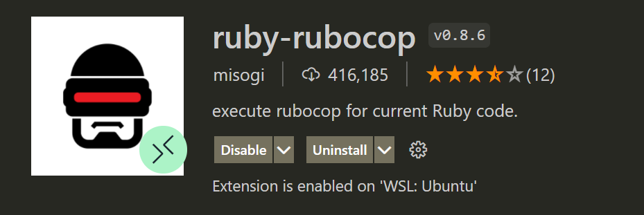 rubocop extension