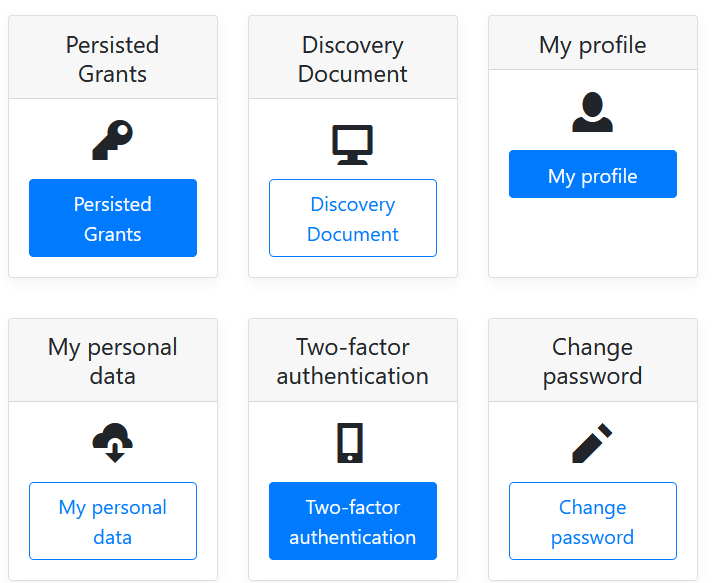 Security Token Service User Functions